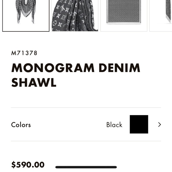 Louis vuitton MONOGRAM DENIM in black - Picture 4 of 8